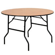 48%22-Round-with-32%22H-Wood-Folding-Table-6-to-8-People