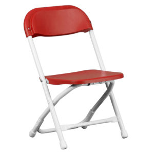 Red-Kids-Plastic-Folding-Chair