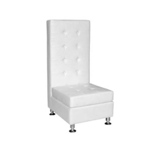 white-leather-chair-high-style-with-buttons